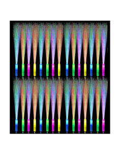 Paquete de 30 Varitas LED de Fibra Óptica JFT - 26 cm