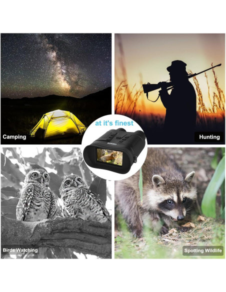 Binoculares de Visión Nocturna AUPABU 4K 6X Zoom Digital