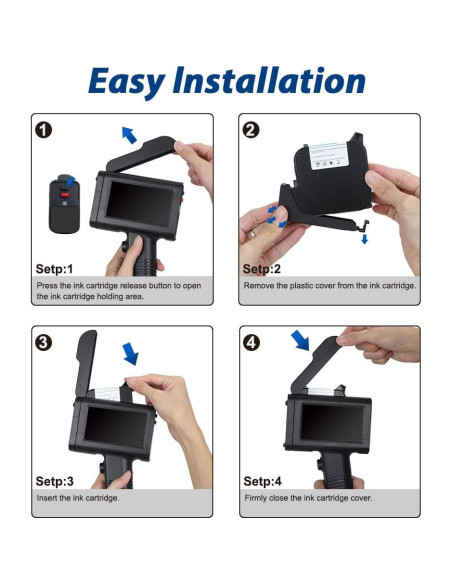 Impresora de Inyección de Tinta de Mano BENTSAI B35 25mm