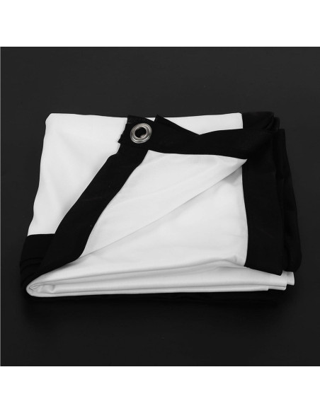 Pantalla de proyector portátil GOWENIC 101.6 cm plegable y lavable