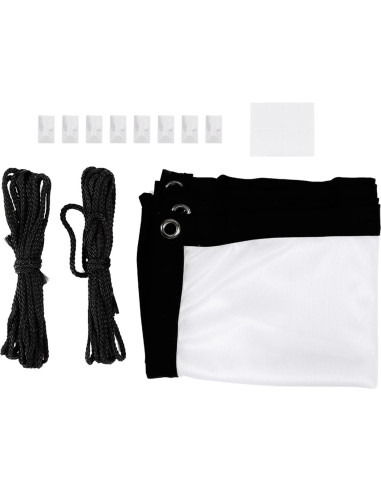 Pantalla de proyector portátil GOWENIC 101.6 cm plegable y lavable