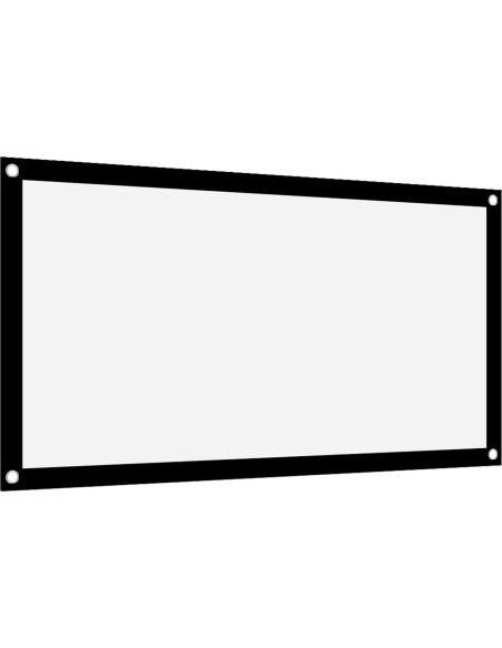 Pantalla de proyector portátil GOWENIC 101.6 cm plegable y lavable