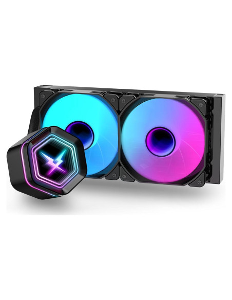 Enfriador Líquido RUIX NC240 ARGB 240mm para CPU - Negro