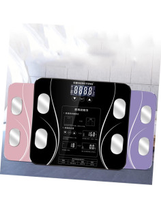 Escala de Peso Inteligente Toddmomy 28.7cm Rosa Digital 2