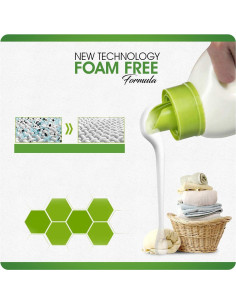 Detergente Líquido Ecológico WBM para Ropa de Bebé 1006 ml 2