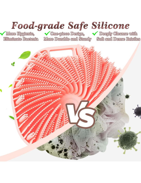 Set 2 PCS Exfoliantes Faciales y Corporales Manmihealth Rosa