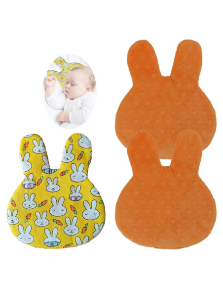Paquete de 3 Almohadillas de Aroma para Bebés NICU - Naranja