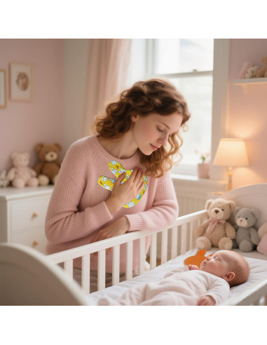 Paquete de 3 Almohadillas de Aroma para Bebés NICU - Naranja