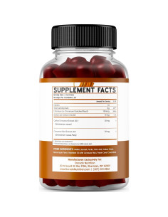 Gomitas de Canela de Ceilán Dorado Nutrition 60 Conteos 2