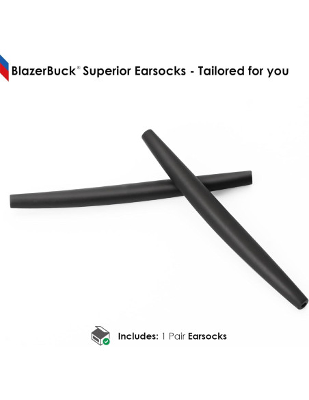 Calcetines de Oreja BlazerBuck para Gafas Oakley Transistor - Negro