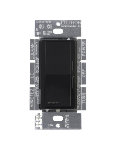 Regulador Electrónico Lutron Diva DVELV-300P-BL 300W Negro