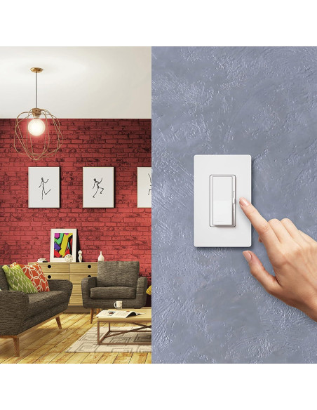 Regulador Electrónico Lutron Diva DVELV-300P-BL 300W Negro