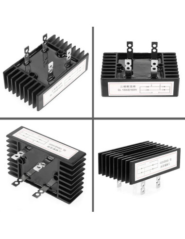 Rectificador de Puente Cunyuer 100A 1600V 2 Fases
