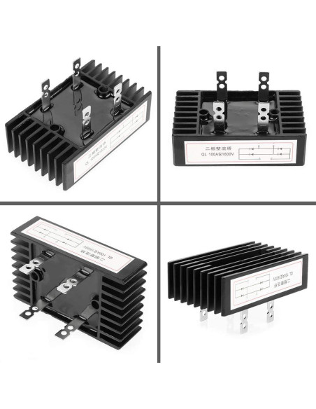 Rectificador de Puente Cunyuer 100A 1600V 2 Fases
