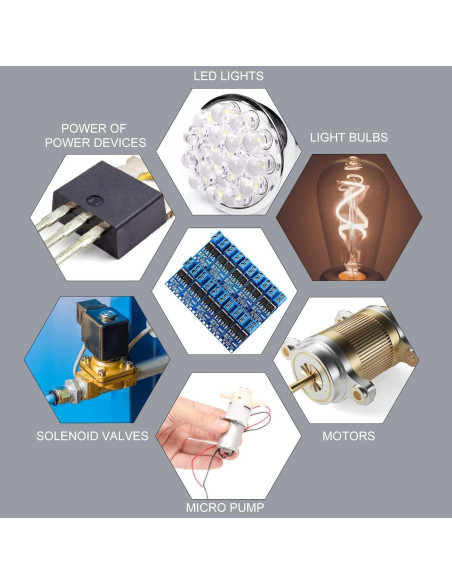 Controlador de Velocidad de Motor Luya PWM 15A 400W DC 5V-36V