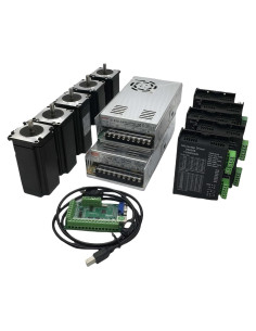 Kit Controlador CNC 5 Ejes TOSEASTARS con Motores Nema 23