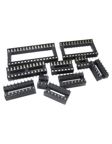 Zócalos IC 10 Piezas AILENRWNRUT para Componentes Electrónicos