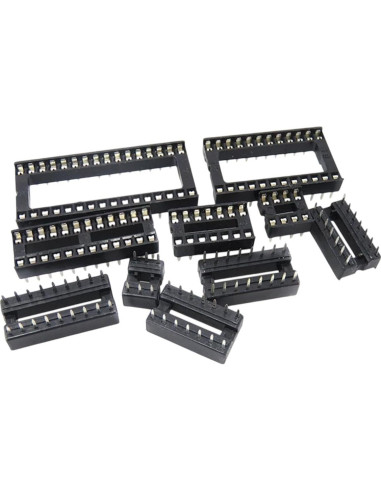 Zócalos IC 10 Piezas AILENRWNRUT para Componentes Electrónicos