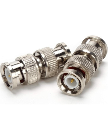 Conector BNC Macho a Macho TLS.eagle - Paquete de 5 Unidades