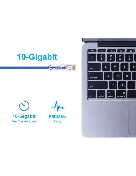 Cable Ethernet Cat6 Monoprice 3.05m UTP 550MHz Cobre Puro