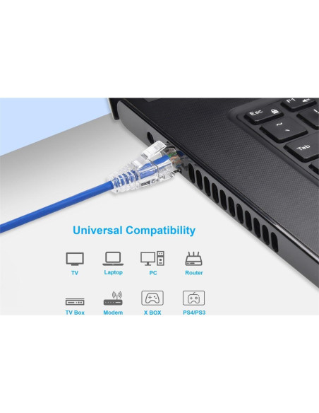 Cable Ethernet Cat6 Monoprice 3.05m UTP 550MHz Cobre Puro