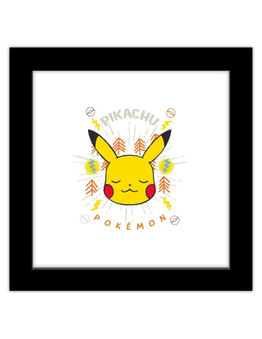Arte de Pared Pikachu Gallery Pops Trends Internacional 30.48 cm