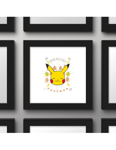 Arte de Pared Pikachu Gallery Pops Trends Internacional 30.48 cm