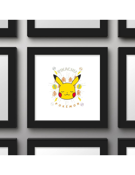 Arte de Pared Pikachu Gallery Pops Trends Internacional 30.48 cm