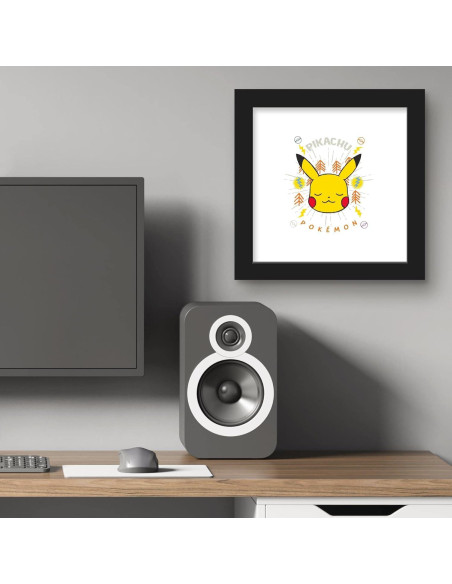 Arte de Pared Pikachu Gallery Pops Trends Internacional 30.48 cm