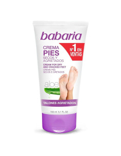 Crema para Pies Secos Babaria 145 g - Hidratante con Aloe Vera