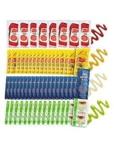 Paquete de Condimentos Grab-n-Go Savor Goods - 200 Bolsas