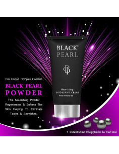 Crema Hidratante para Manos y Uñas BLACK PEARL 150 ml 2