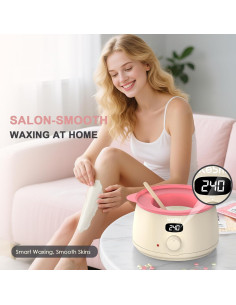 Kit de Depilación KeShi con Calentador Digital y 6 Ceritas 2