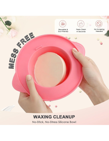 Kit de Depilación KeShi con Calentador Digital y 6 Ceritas