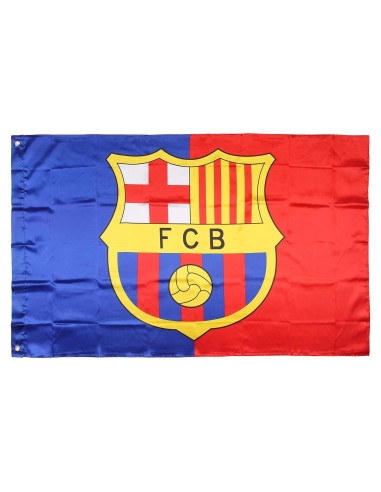 Bandera de Fútbol GLUUGES 90x150 cm 100% Poliester