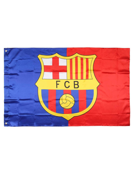 Bandera de Fútbol GLUUGES 90x150 cm 100% Poliester