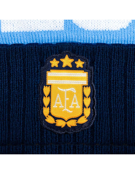 Gorro de Fútbol Icon Sports Argentina Messi 10 Juvenil Azul