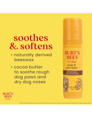 Balm Hidratante para Nariz y Patas de Perro Burt's Bees 32g