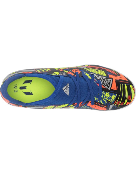 Zapatos de Fútbol Interior Adidas Nemeziz Messi 19.3 Niños Azul