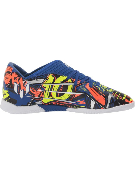 Zapatos de Fútbol Interior Adidas Nemeziz Messi 19.3 Niños Azul