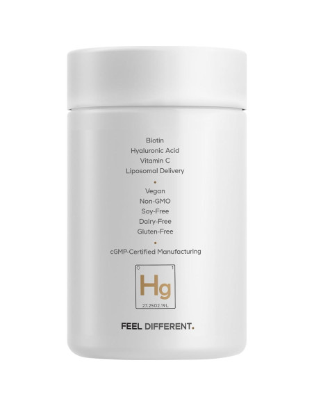 Suplemento Vitaminas Codeage Crecimiento Cabello y Piel 30 Cápsulas