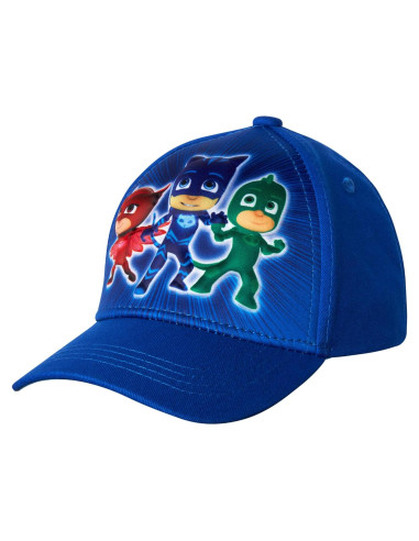 Gorra de béisbol PJ Masks 3D para niños 4-7 años azul