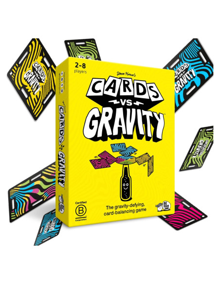 Juego de Cartas Big Potato vs Gravedad - Apilamiento y Equilibrio