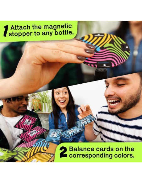 Juego de Cartas Big Potato vs Gravedad - Apilamiento y Equilibrio