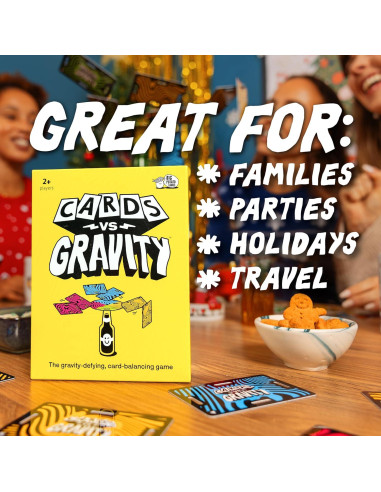 Juego de Cartas Big Potato vs Gravedad - Apilamiento y Equilibrio