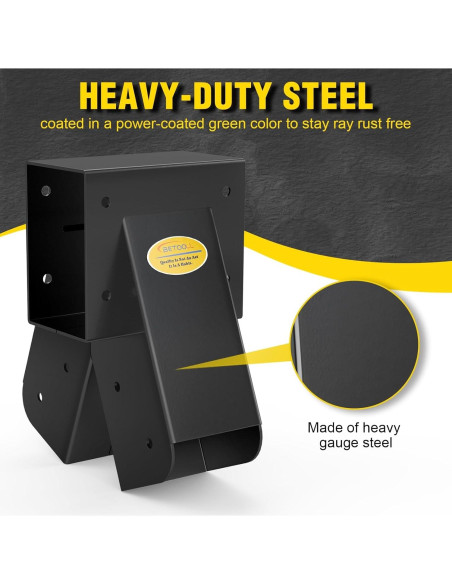 Soporte para Columpio A-Frame BETOOLL Negro - 1 Pcs, Resistente