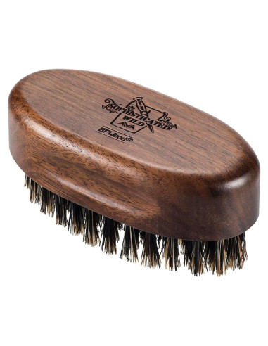 Cepillo de Barba de Viaje BFWood - Cerdas de Jabalí Natural