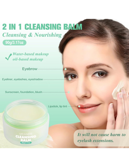 Bálsamo Limpiador Desmaquillante UCANBE 90g + 4 Paños
