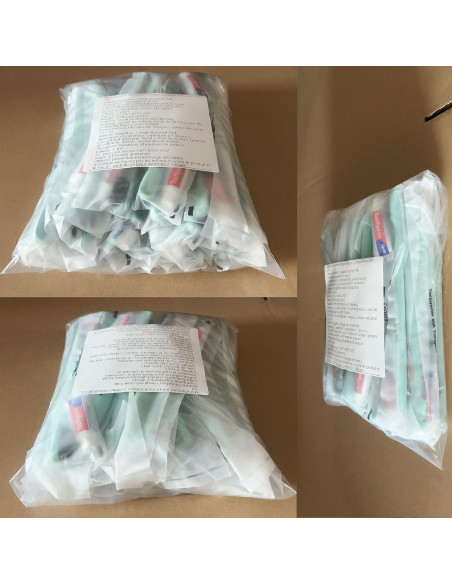 Cepillos de dientes desechables Xuezoioy con pasta - 60 unidades