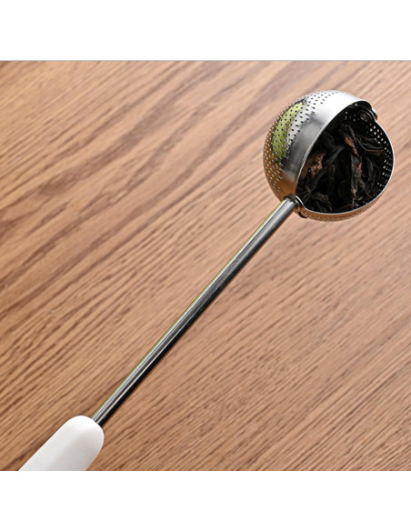 Infusores de Té de Acero Inoxidable Joyangy - 2 Piezas Rosa y Negro